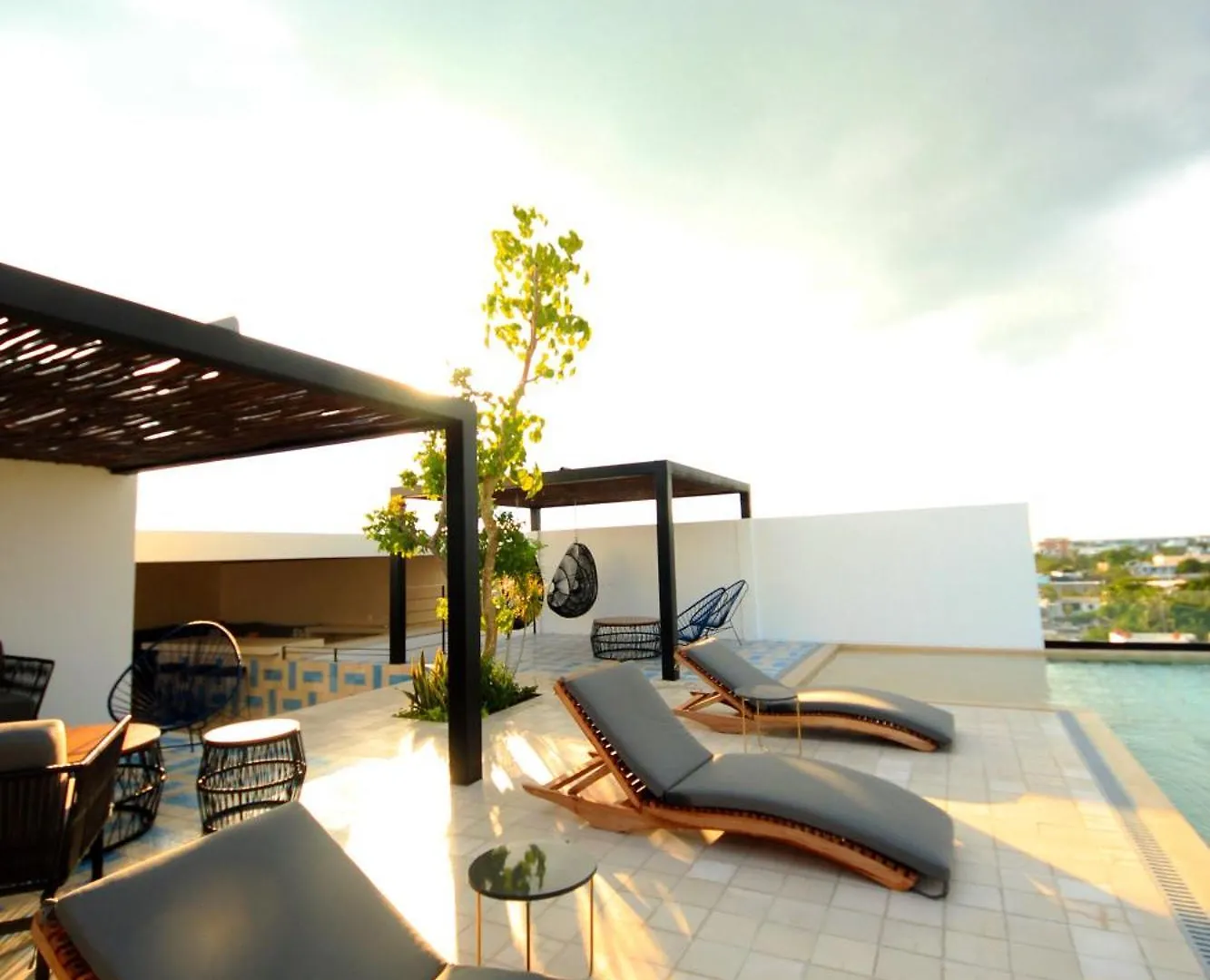 Apartment Near The Beach, Rooftop, Pool, Sea View. Playa del Carmen 0*,  Meksyk